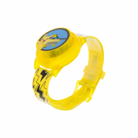 Pokemon Electric Pikachu LCD Spinner Kid's Watch